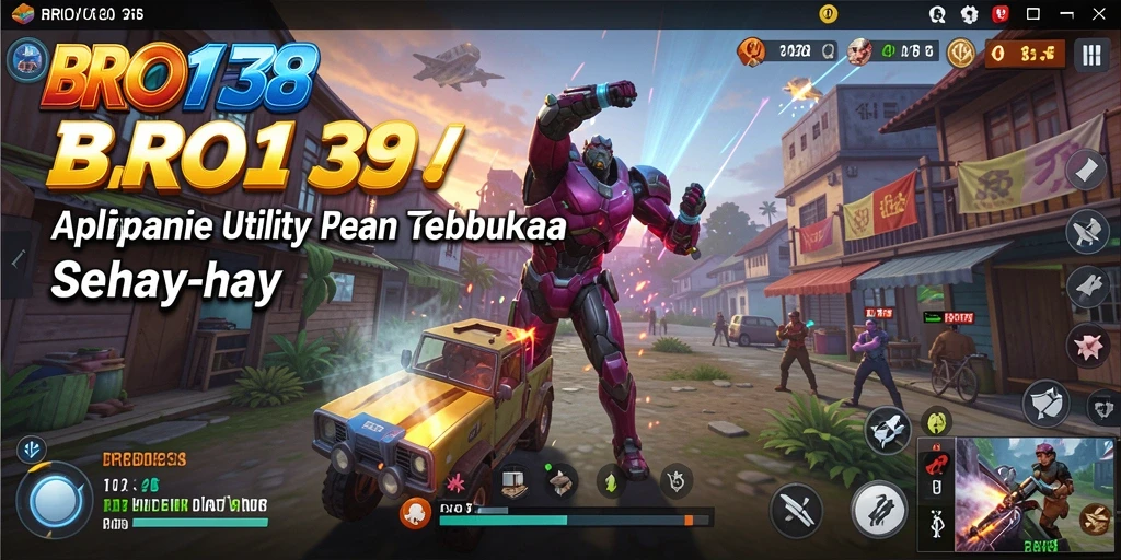 Tampilan antarmuka aplikasi BRO138 yang modern dan fungsional.