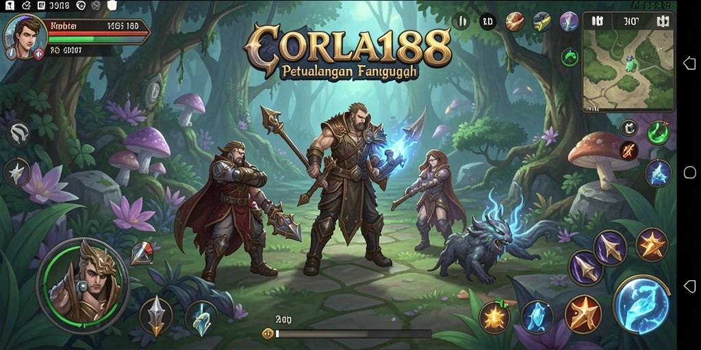 Gameplay seru CORLA188 dengan grafik yang menakjubkan.