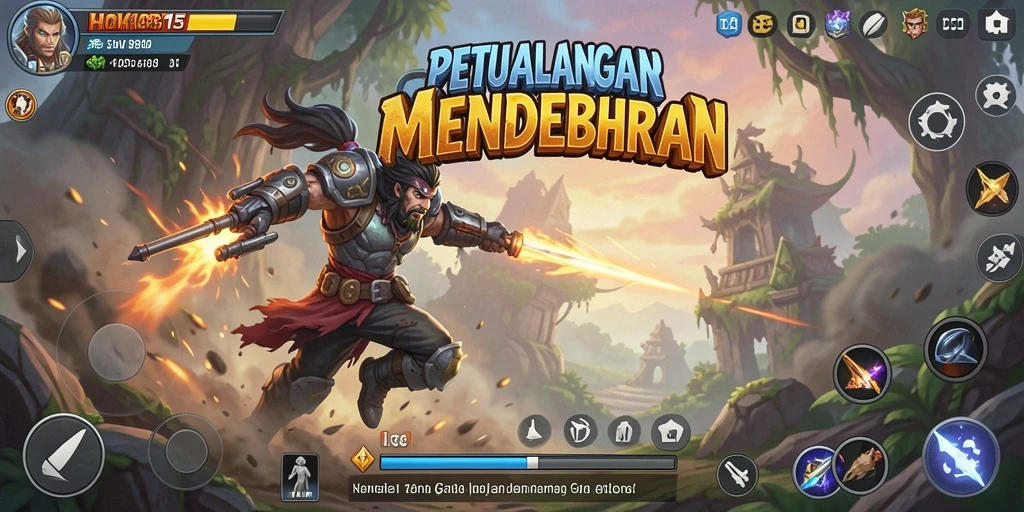 Tampilan gameplay action HOKI8815 yang mendebarkan.