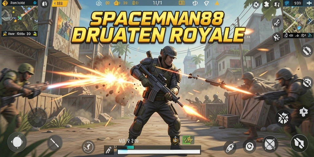 Gameplay seru dan menegangkan dalam SPACEMAN88