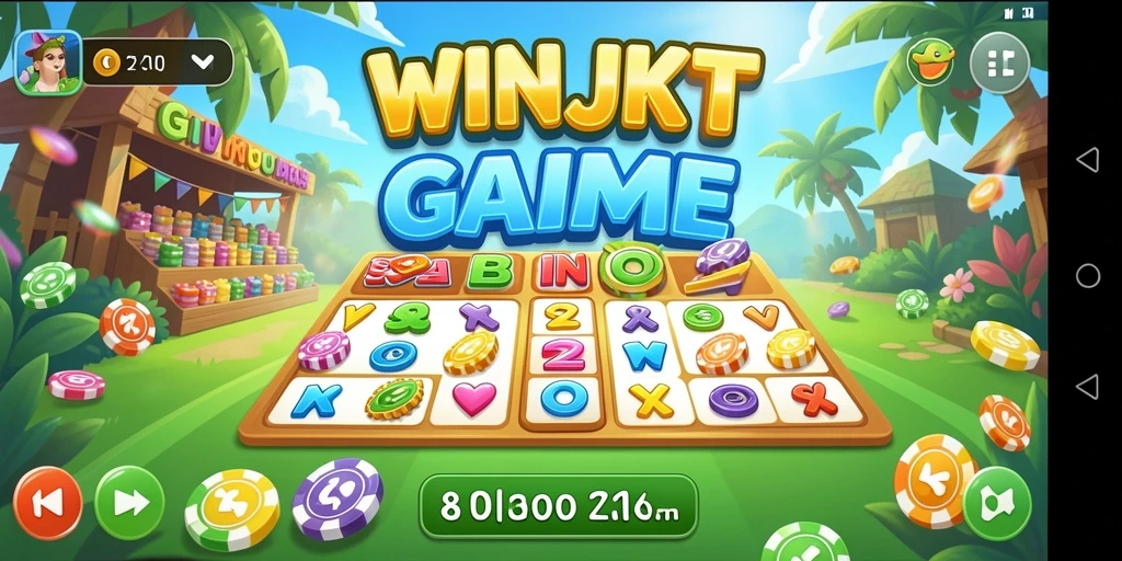 Gameplay Bingo seru di WINJKT yang menarik.